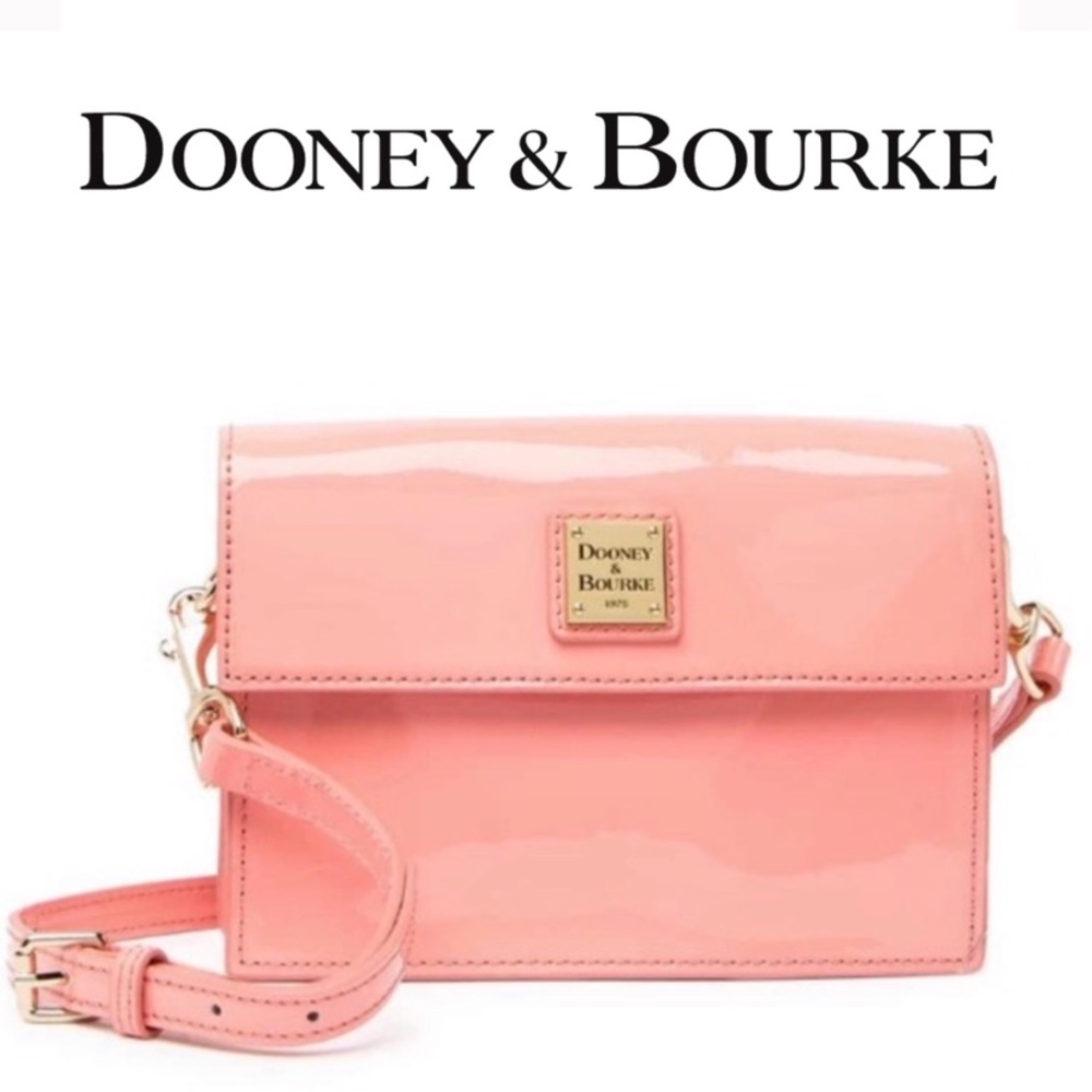 Dooney & Bourke East West Patent Leather Crossbody Bag